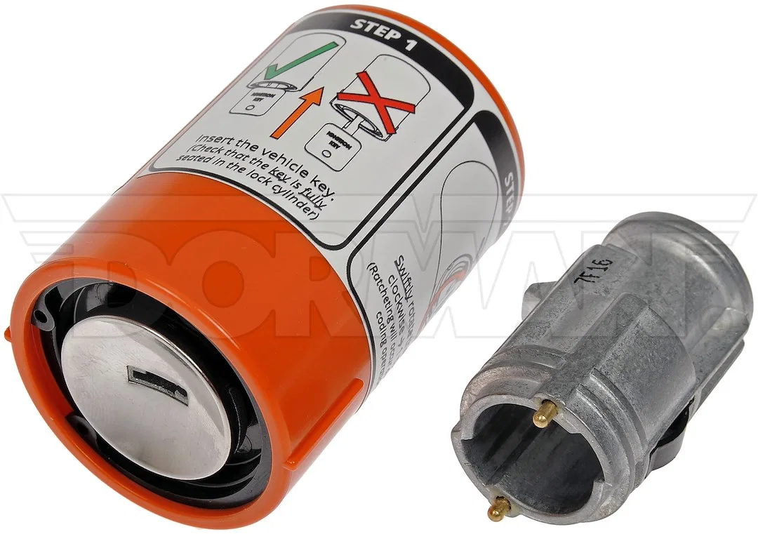 924-793 – DORMAN Ignition Lock Cylinder, OE Replacement With Coding Tool/ Instruction Sheet